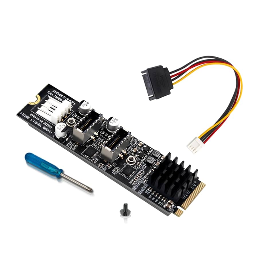 Amazon.co.jp: 高速SSD拡張カード M.2 M-Key NVME PCIE to USB